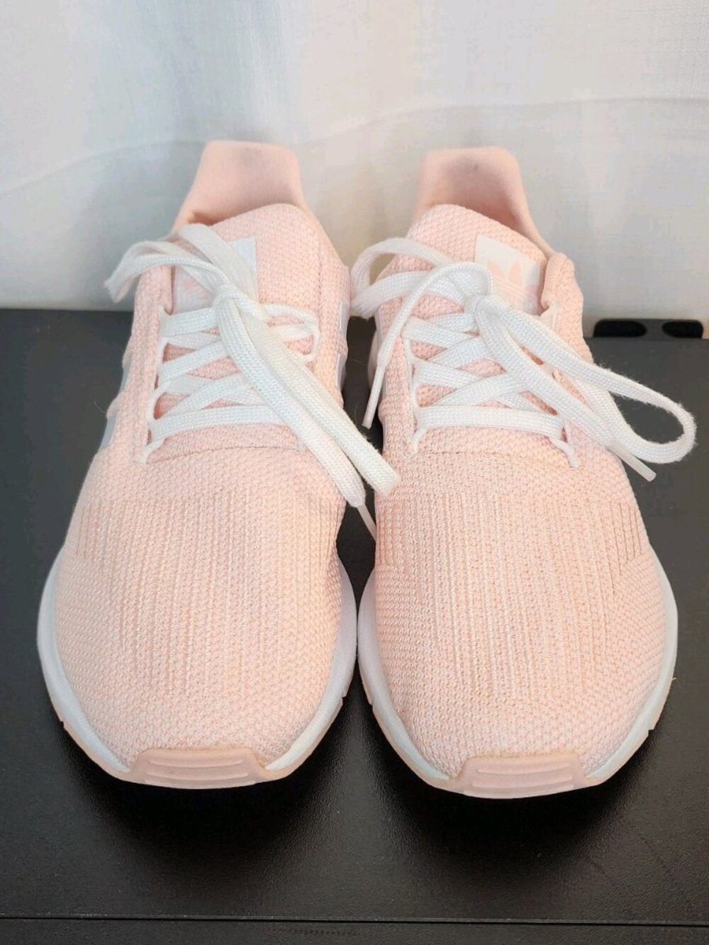 Adidas Women's Swift Running Sneakers Shoes Casual PRB 698001 Pink White Size 5 - Picture 1 of 11